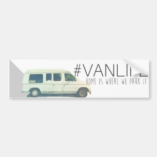 #VANLIFEのバンパーステッカー バンパーステッカー