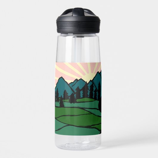 VANLIFEサンライズマウンテンエクスプローラ ウォーターボトル (正面)