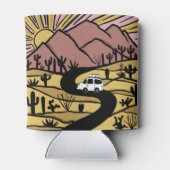 VANLIFE砂漠マウンテンエクスプロアアドベンチャー 缶クーラー (裏面)