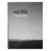 Vanlife / RV ノートブック (正面)