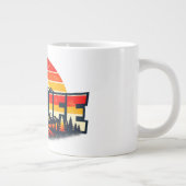 Vanlife Sunset Mug  Retro Mountain  ジャンボコーヒーマグカップ (右)