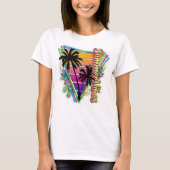 Vanlife Tropical Dream Tシャツ (正面)