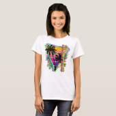 Vanlife Tropical Dream Tシャツ (正面フル)