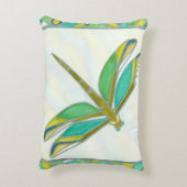 Vannaの逃亡による明るいパステル調のトンボ アクセントクッション (裏面(縦))