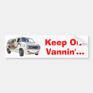 Vannin'… #2で保って下さい バンパーステッカー