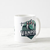 VanPortボーリングニューコーヒーマグNWデザイン コーヒーマグカップ (正面右)