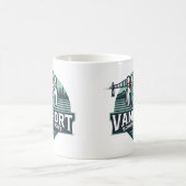 VanPortボーリングニューコーヒーマグNWデザイン コーヒーマグカップ (中央)
