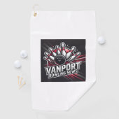 VanPort Bowling News Golf Towel ゴルフタオル (インサイチュ)