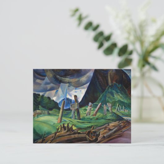 Vanquished, 1930 by Emily Carr ポストカード (スタンド正面)