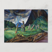 Vanquished, 1930 by Emily Carr ポストカード (正面)