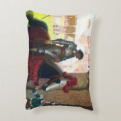 Vanquished, by Edmund Blair Leighton アクセントクッション (裏面(縦))