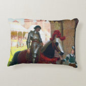 Vanquished, by Edmund Blair Leighton アクセントクッション (裏面)