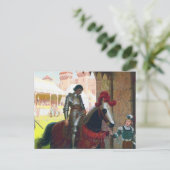 Vanquished, by Edmund Blair Leighton ポストカード (スタンド正面)