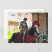 Vanquished, by Edmund Blair Leighton ポストカード (正面/裏面)