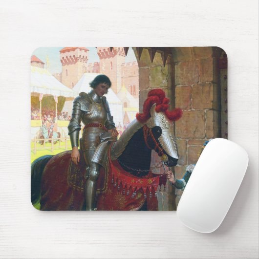 Vanquished, by Edmund Blair Leighton マウスパッド (マウス)