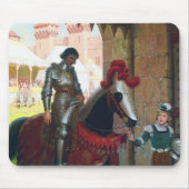 Vanquished, by Edmund Blair Leighton マウスパッド (正面)