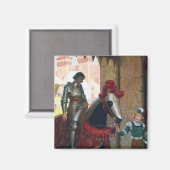 Vanquished, by Edmund Blair Leighton マグネット (正面/裏面)