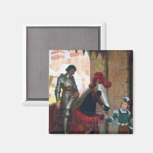 Vanquished, by Edmund Blair Leighton マグネット (正面/裏面)