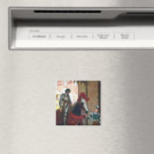 Vanquished, by Edmund Blair Leighton マグネット (インサイチュ (食洗機))