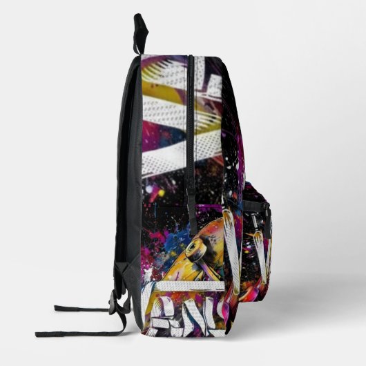 Vans プリントバックパック (左)