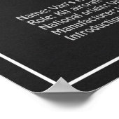 Van's RV-3 – 飛行機の設計図の計画PD ポスター (角)