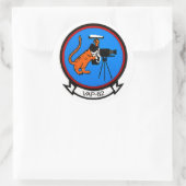 VAP-62写真艦隊ステッカー ラウンドシール (バッグ)