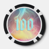 Vapeお洒落トランプのポーカーパーティー企業の事業 ポーカーチップ (裏面)