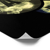 Vapeサークルスモーククラウド ポスター (角)