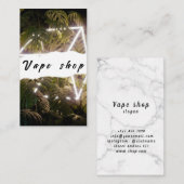 Vapeショップスモークシガレットビジネスカード 名刺 (正面/裏面)