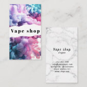 Vapeショップスモークシガレットビジネスカード 名刺 (正面/裏面)