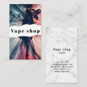Vapeショップスモークシガレットビジネスカード 名刺 (正面/裏面)