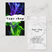 Vapeショップスモークシガレットビジネスカード 名刺 (正面/裏面)