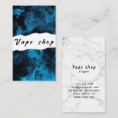 Vapeショップスモークシガレットビジネスカード 名刺 (正面/裏面)