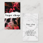 Vapeショップスモークシガレットビジネスカード 名刺 (正面/裏面)