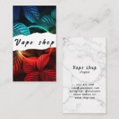 Vapeショップスモークシガレットビジネスカード 名刺 (正面/裏面)