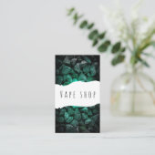Vapeショップスモークシガレットビジネスカード 名刺 (スタンド正面)