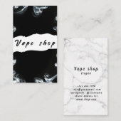 Vapeショップスモークシガレットビジネスカード 名刺 (正面/裏面)