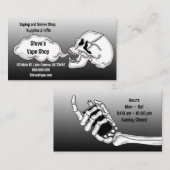 Vapeショップ 名刺 (正面/裏面)