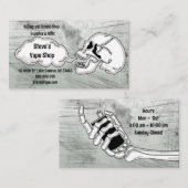 Vapeショップ 名刺 (正面/裏面)