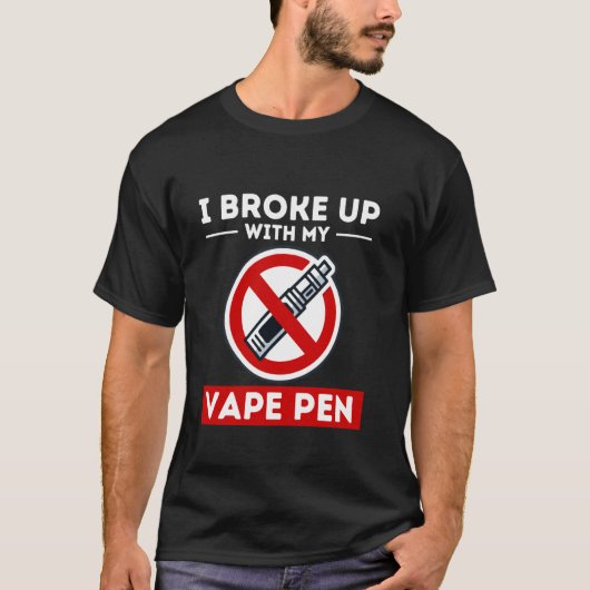 Vapeペン非喫煙Vapeフリーアンチ Tシャツ (正面)