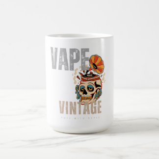 Vapeヴィンテージ：クラスでパフ！ コーヒーマグカップ