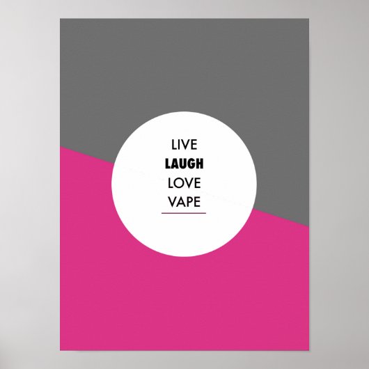 Vape引用文プレミアムポスター ポスター (正面)