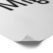 Vape警告のポスターをやめ喫煙する ポスター (角)