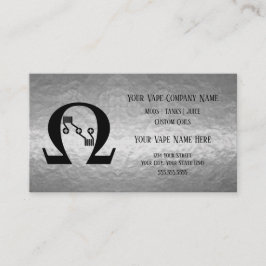 VAPE |サブオーム・シルバー・ビジネス・ソーシャル・メディア 名刺