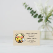 VAPE |ソーシャルメディアでビジネスを盛り上げる 名刺 (スタンド正面)