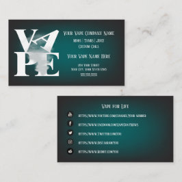 VAPE |レトロVAPE Boxビジネスソーシャルメディア 名刺