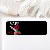 Vape。 停止喫煙 ラベル (インサイチュ)