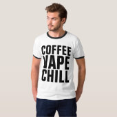 VAPE COFFEE CHILL Tシャツ (正面フル)