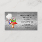 VAPE Hookah Silver Businessソーシャルメディア 名刺 (正面)