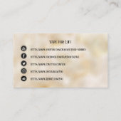 VAPE | I Vape I am Business Social Media 名刺 (裏面)